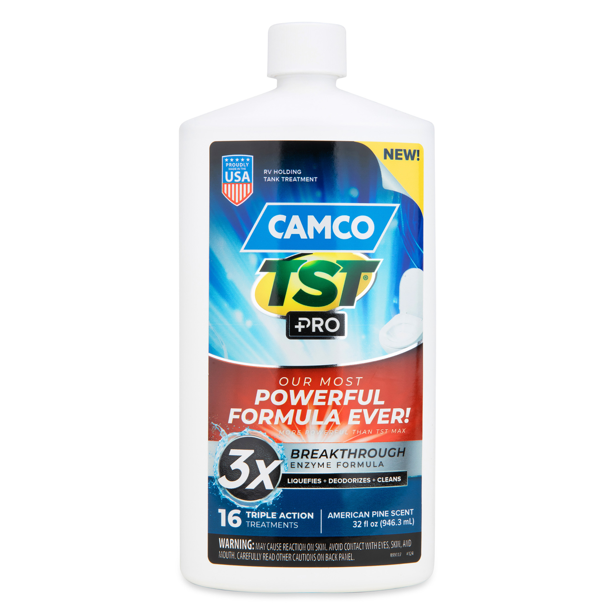 TST PRO RV Holding Tank Treatment, American Pine, 32 oz